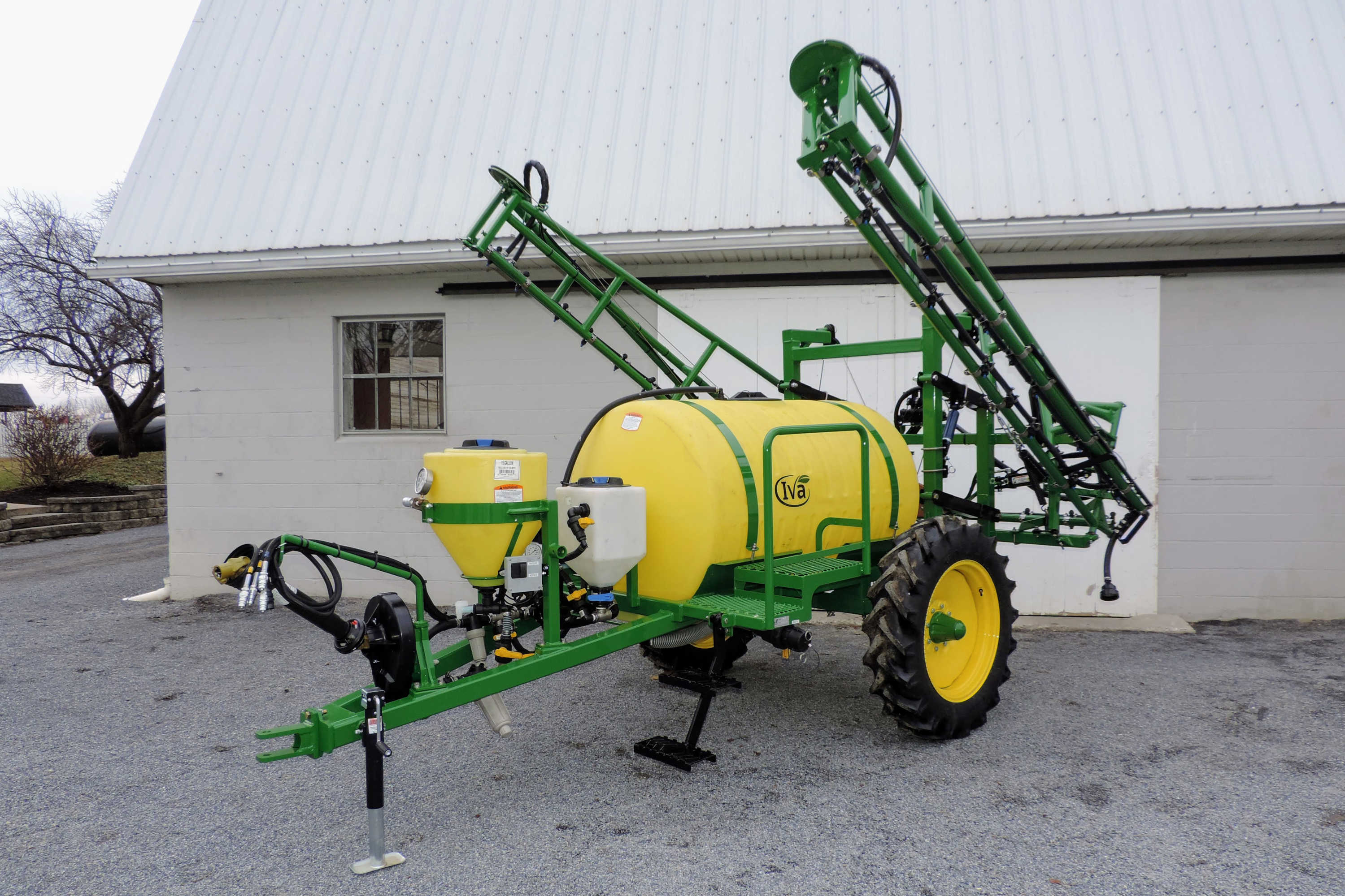 300 gallon Trailer Field Sprayer F300S Series Iva Sprayers